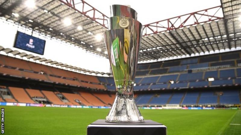 The Nations League trophy is Uefa's second senior men's international competition