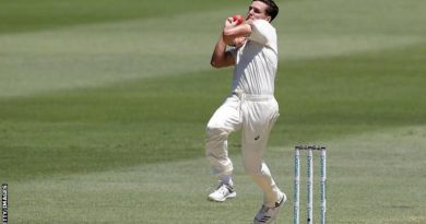 Seamer Richardson has played two Tests, 13 one-day-internationals and 14 Twenty20s for Australia