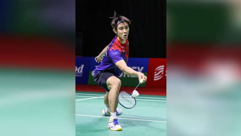 Singapore's Loh Kean Yew took just 25 minutes to defeat Denmark’s Hans-Kristian Vittinghus at the Indonesia Open on Nov 26, 2021.