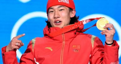China's Su Yiming has won two medals at the Beijing Olympics, one of them gold.